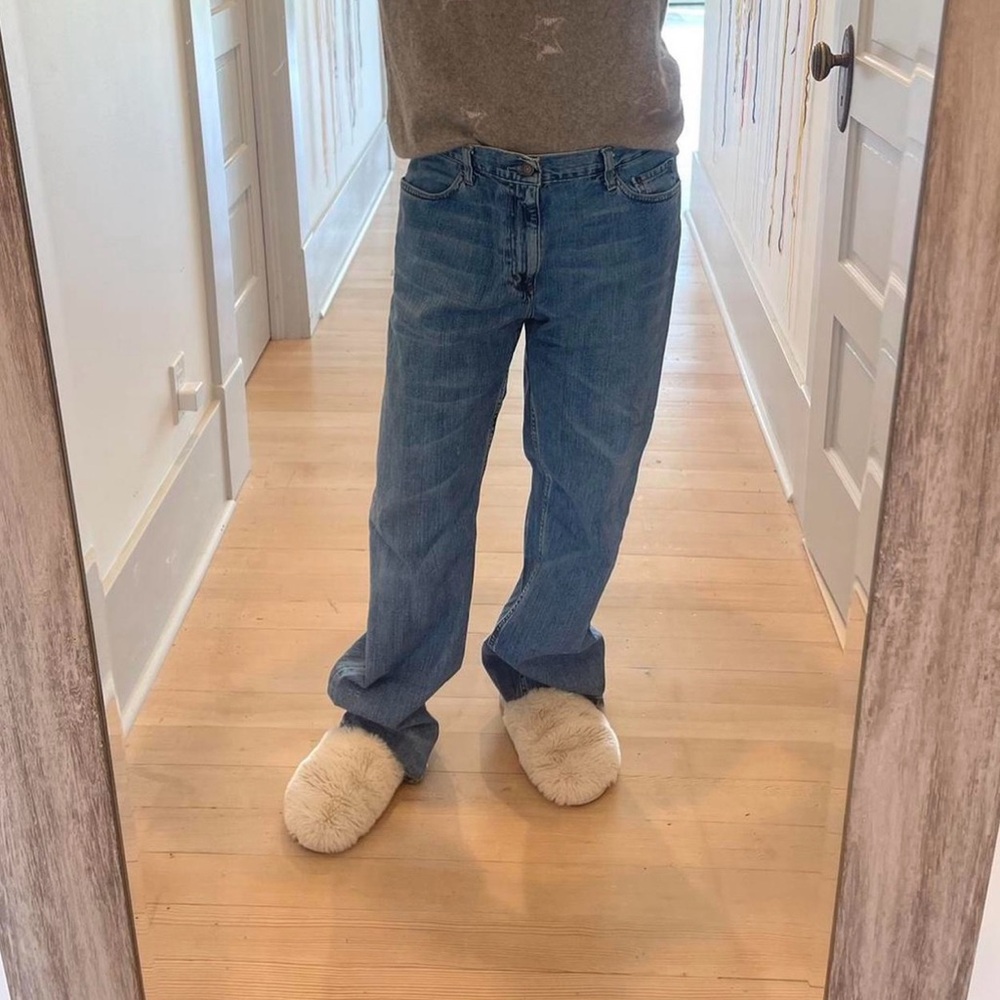 Banana Republic Relaxed Fit Wide Leg Jean
